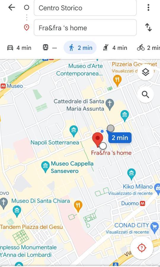 Fra&Fra'S Home Nel Cuore Del Centro Storico Di Napoli Номер фото